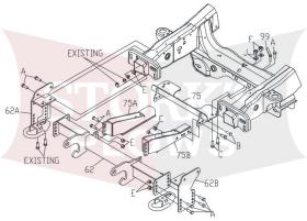 used plow mount boss snowplow