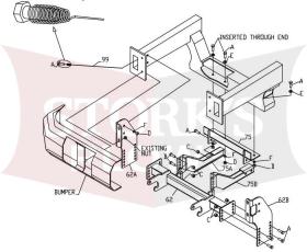 LTA09825 Boss 2006-2008 1/2 Ton Dodge HTX / Sport Duty Plow Mount