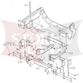 used boss undercarrage LTA03656