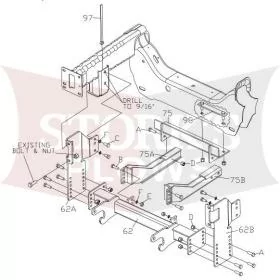used boss undercarrage LTA03656