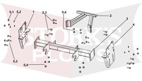 used plow mount boss snowplow
