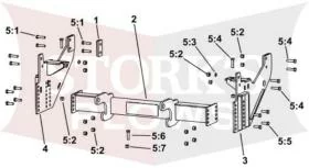 LTA25110 Boss RT3 2017-2022 Chevy LCF 3500/4500/5500 ( HD Plow Mount )