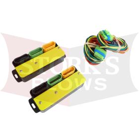 07116 Conversion to 07347 with Replaceable Fuses Meyer Nite Saber Headlight Module Night Lights