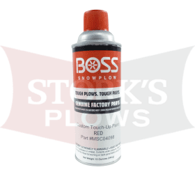 Boss Plow Red Enamel Spray Paint MSC04098