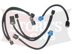 MSC04599 2B Glass Sealed Beam Boss Headlight Adapter Kit (13 pin harness)
