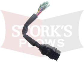 MSC04753 Aftermarket Vehicle Side 13 Pin Wiring Harness Repair End