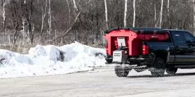1.5 Cu Yd Western Marauder Helixx Auger Salt Spreader Poly Electric In Bed Hopper Spreader