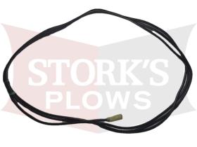 P2159 Western Fisher Black Control Ground Lead Low-Profile 110, 1000, 2000