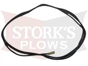 P2159 Western Fisher Black Control Ground Lead Low-Profile 110, 1000, 2000