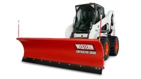 heavy duty commerical plow for skid steer