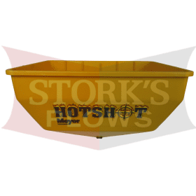 PSB15448 Hopper Meyer Walk Behind Spreader Yellow Hotshot