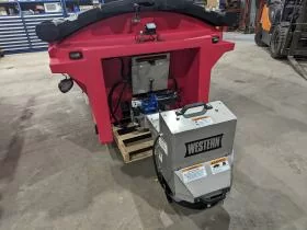 2.2 Cu Yd Western Marauder Helixx Auger Salt Spreader Poly Electric In Bed Hopper Spreader