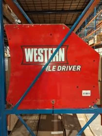 72760 DS Pusher Box Side Plate Western Pile Driver