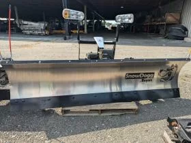 New Demo MD80 8' Snowdogg Stainless Steel Snow Plow Buyers Generation 1 Half Ton