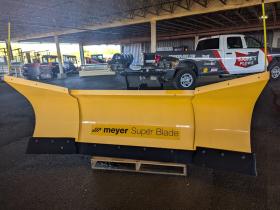 New Meyer super Blade plow Expandable plow LED lights  