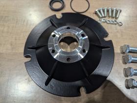 31101 Spreader Transmission Motor Flange for Western/SnowEx/Fisher Spreaders 94076