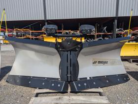 Meyer Stainless Steel SV3 V plow 9'6 LED lights Meyer Super V Plow  