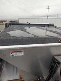 32765 Retractable Spreader Tarp 3, 4, 5 yard spreaders Western Marauder Fisher Tempest Snowex Renegade Stainless Steel