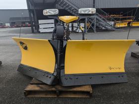 Used Steel 7'6 Fisher Xtreme V Plow MM2 3/4 Ton Truck Complete Setup