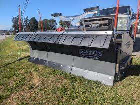 New Arctic Razor Back Full Kit Sectional Truck plow " Storks Grey " 