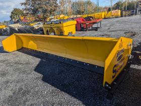 New Arctic LD-15.5' Sectional Sno-pusher Skid steer Pusher Box ( Yellow ) 
