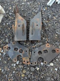 Used  69981 Western Ultramount SnowEx 2011-2019 Chevy GMC 2500 3500 Plow Mount