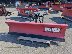 Used 6'8 Western Suburbanite Snow Plow SUV Light Truck Wrangler Tacoma Titan
