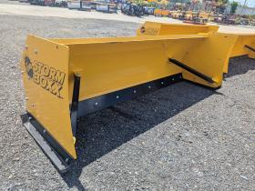 SALE 86170 Fisher Storm Boxx 8' Skid Steer Pusher Box Loader