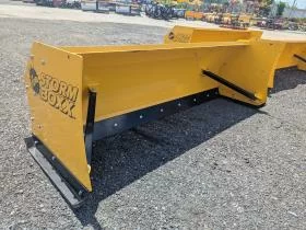 SALE 86170 Fisher Storm Boxx 8'  Skid Steer Pusher Box Loader 