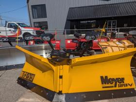 New Demo 10'6 Meyer Super SV2 Plus Plow V-Plow Round Plug