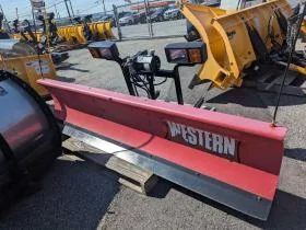 Used 7'4 Western Suburbanite Snow Plow SUV Light Truck Jeep Blazer Explorer Toyota