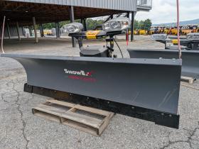 Used SnowEx 8600HD Snow Plow Heavy Duty 8'6 Commercial Straight Blade Ford Chevy Dodge