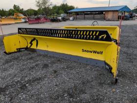 Used QPXT-150 Snowwolf Quattro wing Plow Slip hitch Pusher 150"