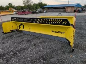 Used QPXT-150 Snowwolf Quattro wing Plow Slip hitch Pusher 150" 