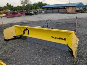 Used QP-126 Snowwolf Quattro wing Plow Pusher 126" 