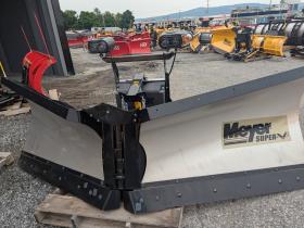 Meyer Stainless Steel SV3 V plow 10'6 LED lights Meyer Super V Plow  