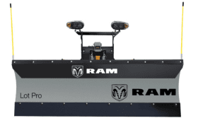 Dodge Ram Branded Meyer 7'6 Lot Pro Plow w/ Standard Operating System LED lights