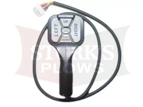 snowdogg straight blade plow control