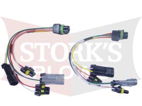HB3/HB4 Headlight Adapter 99-02 Chevy / GMC Blizzard 62014 Curtis 1HL8  Hiniker 38813046 Airflo 07196 Arctic Razorback