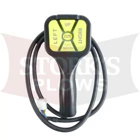 Aftermarket Controller Fisher Straight Blade Handheld Control 6 Pin White Plug 9400