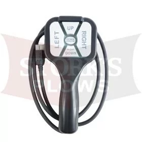Aftermarket Blizzard Straight Blade Snow Plow Handheld Control 4 Pin White Plug 96550