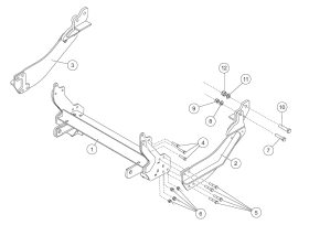 77113 Fisher Mount Commercial 2022-2024 International MV 