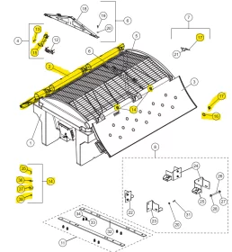 90240 8 Ft. DS 2.2 Poly Lid Kit P220 Western Marauder Fisher Tempest SnowEx Renegade