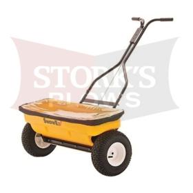 New SnowEx 160 LBS Stainless Steel Walk Behind Drop Spreader Salt Spreader SD-95SS