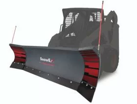 speedwing snow plow for skid steer
