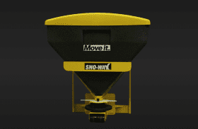 99100510 Snoway 6 Cu Ft Tailgate Salt Spreader 