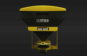 99100510 Snoway 6 Cu Ft Tailgate Salt Spreader 