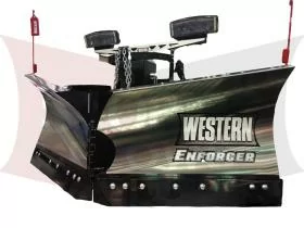 ALL NEW Western Enforcer Stainless Steel Half-Ton V Plow 7 1/2 Snow Plow Ultramount