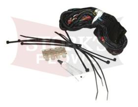 66611-1 MVP Western / 66622 Fisher Unimount Plow Side 12 Pin Light Wiring Harness EZ- V Plow