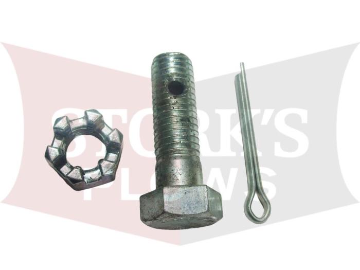 A1122K Fisher Mount Special Bolt & King Nut Push Beam Bolt Kit Conventional Speed-Caster A1122